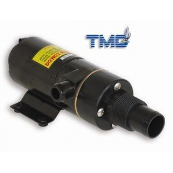TMC Toilet Macerator Pump - 24 Volt Pump - Inlet Suits 25mm Hose or 38mm Thread - Outlet Suits 25mm Hose (132212)