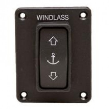 Lewmar Anchor Winch Momentary Up-Off-Down Guarded Panel Mounted Rocker Switch  (154486)