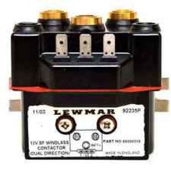 Lewmar Dual Pole Reversing 12V Solenoid Suit V1-V2-V3 and CPX Series (154502)