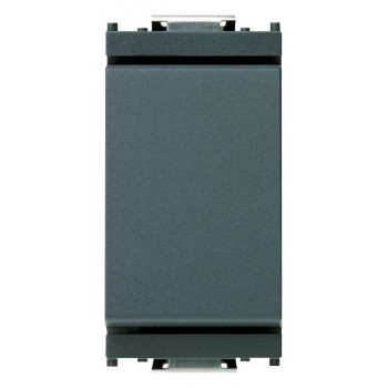 Vimar Idea - Two Way Switch - 1 Pole 10 Amp 250 Volt - ON/ON - Grey - 1 Module - Suits Rondo and Classica Cover Plates (16004)