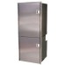 Isotherm CR195 Inox Stainless Steel Upright 2 Door Fridge/Freezer -130L Fridge Plus 65L Freezer - 12 to 24 Volt - LH Door Hinge  1195BB1NK (381716)
