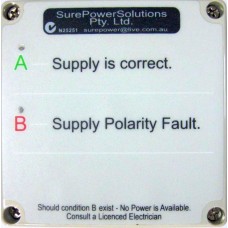 Sure Power 240-Volt Shore Power Reverse Polarity Lock Out 1 Way Module - Checks the Input Polarity of Shore Power Supply (Safe 1WMO)