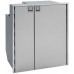 Isotherm CR200 Inox Stainless Steel Two Door Side by Side Fridge/Freezer - 12 or 24VDC - 150 Litre Fridge and 50 Litre Freezer (1200BB1XK)