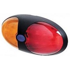 Hella DuraLED Side Marker - High Visibility - Red-Amber Illuminated - 9-33VDC (2033)