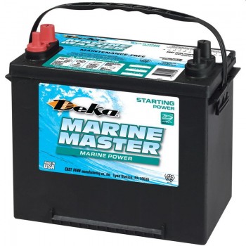 Deka Marine Master Battery - 24M7  - 12 Volt -  800CCA - Marine Starting - Maintenance Free Battery (24M7)