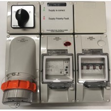 Sure Power 3 Phase Reverse Polarity Module with RCD and Contactor - Suits 3 Phase Shore Power Inlets