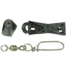 Cannon Downrigger Termination Kit - Includes one crimpless snap-on terminator, one snap on swivel and one cushion top (394462)