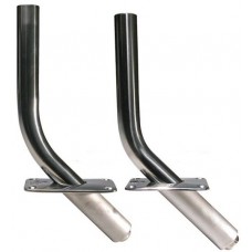 Taco™ Striker Outrigger Bases Through Deck Gunnel Mount - 316 Stainless Steel - Suits 38mm Outriggers (394552)