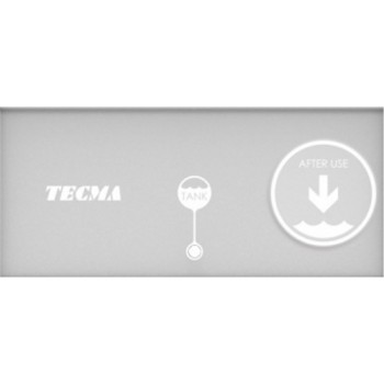 Tecma Replacement LABEL ONLY - Suits Single Button Standard Control Panel - Suits Tecma Flexi-Line Elegance 2G and Silence Plus 2G Toilets T-PF.P11/B  (4479993)