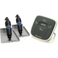 Bennett BOLT Electric Trim Tab Kit - Complete Kit with Mente Marine Attitude Control System and 9 x 12 Inch Tabs - LED Indicators, Auto Adaptive to Conditions and Roll-Pitch Control - Suits Most Trailerboats 15'-20' - 12 Volt (499/BOLT912ED/ACSRP)