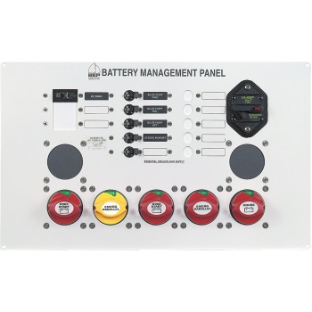 BEP Battery Management Panel 800-MS2 - Designed for Power Boats 10-12 m (32.9-39.5 ft) with Twin Engines - 113678 (SUR 800-MS2)
