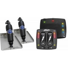 Bennett BOLT Electric Trim Tab Kit - Complete Kit with Bolt Control Indicator Switch and Auto Retract - 9 x 12 Inch Tabs - Suits Most Trailerboats 15'-20' - 12 Volt (499/BOLT912ED/BCI8000)