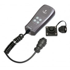 Muir AA342 Hand Held Roving Windlass Control - 4 Button Wired Remote, 4m of Spiral Cable, Plug and Socket (F801070)