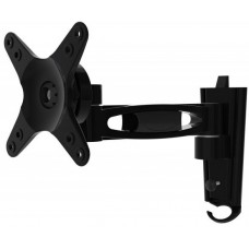 Majestic TV Bracket - Swing Out Cantilever Arm Bracket - Removable VESA 75-100mm Mounting - Optional Lock Pin & Second Mount - Max. Load 15 Kg (ARM101)