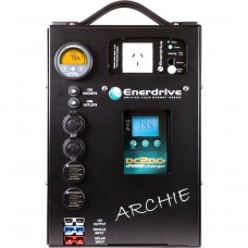 Enerdrive ARCHIE Power System - eLITE 12V 100Ah Lithium Battery, ePOWER 40A DC2DC+ with MPPT Solar Controller, ePOWER 600W Inverter, ePRO Battery Monitor (K-Archie-01)