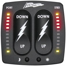 Bennett BOLT Control Panel with LED Indicators and Auto Retract - Retro Fit - Suits Bennett 12V ELectric Trim Tabs (499/BCI8000)