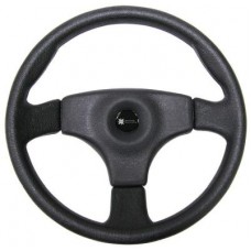 Stealth Steering Wheel - Three Spoke - PVC - 350mm (271050)