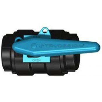 TRUDESIGN Composite Ball Valve 1 1/2" BSP - Quality Glass Reinforced Nylon Composite - High Tensile and Impact Strength - Free from Corrosion and Electrolysis - 90235 (138606)