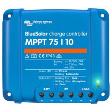 Victron BlueSolar MPPT 75/10 Solar Charge Controller - Solar Panel Regulator – Suits 12 or 24V Systems (SCC010010050R)