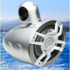 Clarion CM7123T - 7x10 inch Marine Tower Speaker with Swivel Clamp - 200W Max Output - CM7123T 