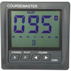 Coursemaster CM95 12V Autopilot Package with Rate Gyro Compass (No Drive Unit) - Suits Power or Sail Boats 6-40m (CM95AC)