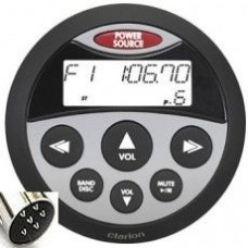 Clarion CMRC1-SB Watertight Marine Remote Control with LCD - Silver Face - Discontinued by Manufacturer  (CMRC1-SB)