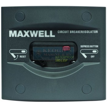 Maxwell 40Amp 12V or 24V Circuit Breaker Isolator Panel (P100789)