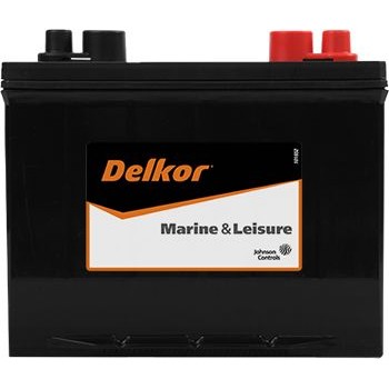 Delkor M24 Battery - 82Ah DUAL Purpose - 12 Volt - 520CCA - Marine Starting and Cycling - Maintenance Free Battery (M24)