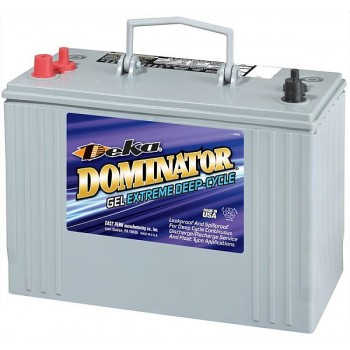 Deka Dominator 8G31DTM Battery - 12 Volt - 98Ah - 550CCA - Gel Cell - Maintenance Free (8G31DTM)