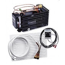 Isotherm Compact GE80 Classic Air Cooled Marine Refrigeration - DIY Build In Kit - Flat Evaporator Plate - Suits Fridge to 80 Litre or Freezer to 26 Litre - Reliable, Efficient BD35F Danfoss Compressor (U080x000P11111AA) 4G080BA1