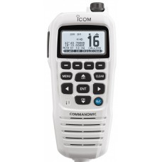 ICOM HM195GW CommandMIC  WHITE - Complete Remote Control Option - Suits Selected ICOM VHF Radios Only (HM195GW)