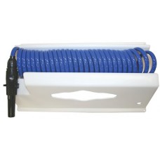 Hose Coil - Deck Wash System Standard - Complete with Horizontal Mounting, 7.6m Hose and Adjustable Nozzle (RWB6900)