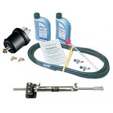 Hydrive Hydraulic Unbalanced Steering Kit for Inboards with Rudder or Jet - With 210SE - Single Ended Cylinder - Suits Most Boats to 15 Metres  (IBKIT2)