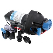Jabsco Par-Max 3.0 - 24 Volt - 11LPM - 40PSI - Freshwater Pressure Pump - Incl 12mm Hose Fittings and Strainer - 31395-4024-3A (J20-205)