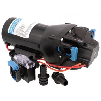 Jabsco Par-Max 4HD - 40PSI - 12 Volt - 15LPH - Freshwater Pressure Pump - Incl 12mm Snap-In Ports and Strainer - Jabsco Q401J-115S-3A (J20-210)