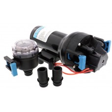 Jabsco Par-Max 6HD Freshwater Pressure Pump - 24 Volt - 22.7 LPM - 60  PSI - Includes Hose Connectors and Strainer - Jabsco 602J-218S-3A  (J20-285)