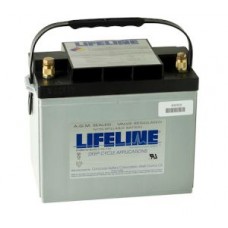 Lifeline GPL-24T - 12 Volt - 80Ah - 550CCA - DUAL Marine Starting/Cycling AGM Battery (GPL-24T)