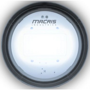 Macris MIU-R10 Underwater Light - ICE BLUE - MIU-Series LED 1500 Lumens - Round 89mm Dia - Surface Mount - 10-30VDC (1262221)