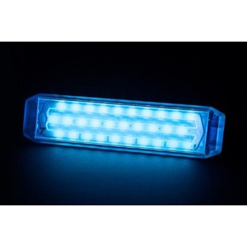 Macris MIU30V7-IB Underwater Light - Ice Blue L-Series LED 7200 Lumens - 372mm x 79mm Surface Mount 10-30VDC - Suits Boats and Floating Docks (1262251)