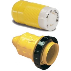 Marinco 16A Shore Power Female Connector with Cover and Weatherproof Locking Ring - 114715 (SUR Marinco 305CRCN.VPK)