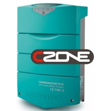 Mastervolt ChargeMaster PLUS 12/100-3 CZone Battery Charger - 12 Volt 100 Amp - 3 Output - 120/230Volt AC Input - 44311005 (110339)