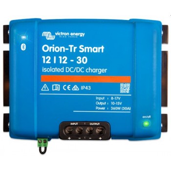 Victron ORION-Tr SMART DC-DC Battery Charger 12/12-30 - Isolated - Built-in Bluetooth (ORI121236120)