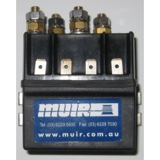 Muir Reversing Solenoid - Dual 12 Volt 2 Pole or 4 Pole 600 Watt CIMA Positive Acting Solenoid - Suits 12V  VR600 VFF600 VR850  H600 HFF600 H700 and H900 - R80-RS12V2P (P801043)