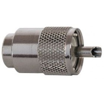 VHF Male Plug End - PL259B - Twist-On (No Crimping) - Suit VHF Radios - Suits RG213 (11mm Dia) Coaxial 50 Ohm Cable (PL259B)