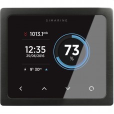 Enerdrive SIMARINE PICO3 - Digital Monitoring System with WiFi - 12/24 Volt Systems - BLACK Bezel Panel Mount (SI-PICO3)