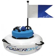 PowerDive Power Snorkel Hookah - Dive from Your Vessel, the Shore or Free-Floating Anywhere - Incl Two Regulators for Buddy Dives - 50-70 Min Dive Time (PowerSnorkel)