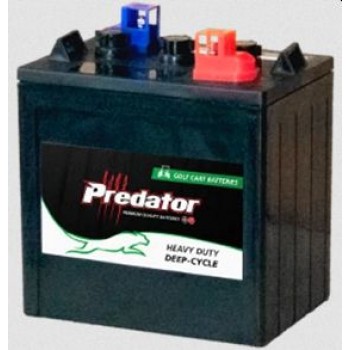 Predator GC2-DT126-240 - 6 Volt 240Ah - Deep Cycle Flooded Lead Acid Battery - Commercial Quality Heavy Duty Cycling Battery (GC2-DT126-240)