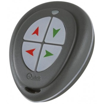 Quick RRC P04 Pocket Wireless Remote Control - 4 Button - 434MHz - Radio Receiver Sold Separately (FRRRCP040000A00)