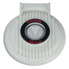 Quick Foot Switch WHITE DOWN - With Safety Cover - Suits Anchor Winches - Model 900 (FP900DW00000A00)