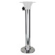 Reelax Stainless Steel Pedestal Post and Base Mount 750mm - Incl WHITE Powder Coated Marine Grade Alloy Swivel Top (RX22500)